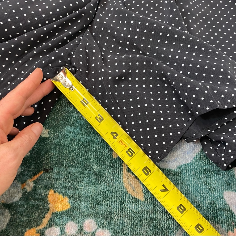 Ninalee Vintage 1990s Romper Black & White Polka dot Retro 90s Jumper - Picture 11 of 17